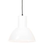 vidaXL Lampă suspendată, 25 W, alb, rotund, 28,5 cm, E27 vidaXL Lampă suspendată, 25 W, alb, rotund, 28,5 cm, E27