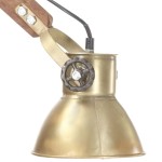 vidaXL Lampă de perete, stil industrial, alamă, rotund, E27 vidaXL Lampă de perete, stil industrial, alamă, rotund, E27