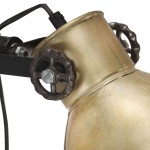 vidaXL Lampă de podea cu 2 abajururi, arămiu, E27, fontă vidaXL Lampă de podea cu 2 abajururi, arămiu, E27, fontă