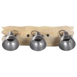 vidaXL Lampă de perete industrială argintiu 68x23 cm lemn mango E27 vidaXL Lampă de perete industrială argintiu 68x23 cm lemn mango E27