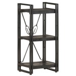 vidaXL Bibliotecă cu 3 rafturi, negru, 40x30x80 cm, lemn masiv mango vidaXL Bibliotecă cu 3 rafturi, negru, 40x30x80 cm, lemn masiv mango