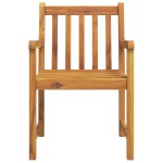 vidaXL Scaune de grădină, 8 buc., 56x55,5x90 cm, lemn masiv de acacia vidaXL Scaune de grădină, 8 buc., 56x55,5x90 cm, lemn masiv de acacia