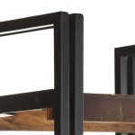 vidaXL Bibliotecă cu 5 rafturi, 40x30x180 cm, lemn masiv reciclat vidaXL Bibliotecă cu 5 rafturi, 40x30x180 cm, lemn masiv reciclat