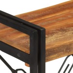 vidaXL Bibliotecă cu 3 rafturi, 60x30x80 cm, lemn masiv reciclat vidaXL Bibliotecă cu 3 rafturi, 60x30x80 cm, lemn masiv reciclat