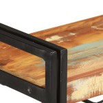 vidaXL Bibliotecă cu 3 rafturi, 140x30x80 cm, lemn masiv reciclat vidaXL Bibliotecă cu 3 rafturi, 140x30x80 cm, lemn masiv reciclat