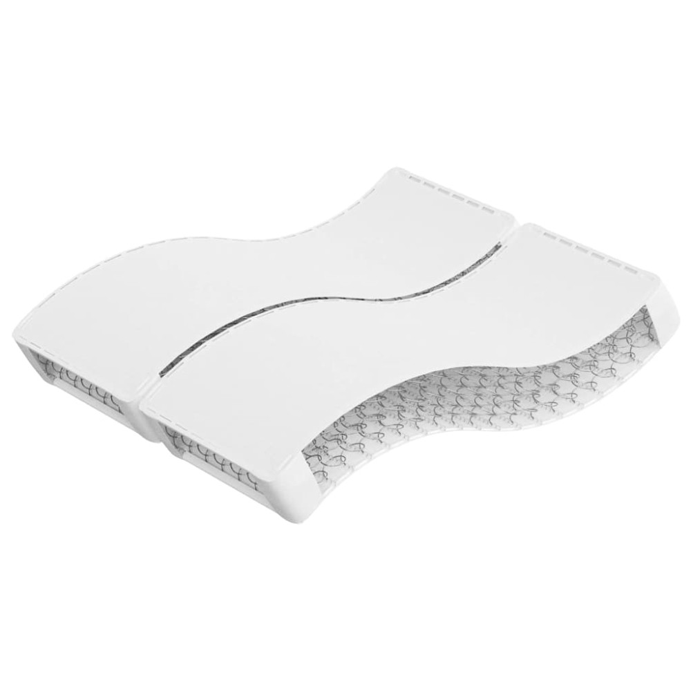vidaXL Saltea cu arcuri bonnell, fermitate medie, 140x190 cm
