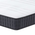vidaXL Saltea cu arcuri bonnell, fermitate medie, 160x200 cm vidaXL Saltea cu arcuri bonnell, fermitate medie, 160x200 cm
