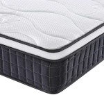vidaXL Saltea cu arcuri bonnell, fermitate medie, 140x190 cm vidaXL Saltea cu arcuri bonnell, fermitate medie, 140x190 cm