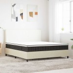 vidaXL Saltea cu arcuri bonnell, fermitate medie, 160x200 cm vidaXL Saltea cu arcuri bonnell, fermitate medie, 160x200 cm