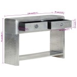 vidaXL Servantă, design aviator, 110x35x75 cm, metal vidaXL Servantă, design aviator, 110x35x75 cm, metal