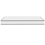 vidaXL Saltea cu arcuri bonnell, fermitate medie, 120x200 cm vidaXL Saltea cu arcuri bonnell, fermitate medie, 120x200 cm