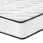vidaXL Saltea cu arcuri bonnell, fermitate medie, 120x200 cm vidaXL Saltea cu arcuri bonnell, fermitate medie, 120x200 cm