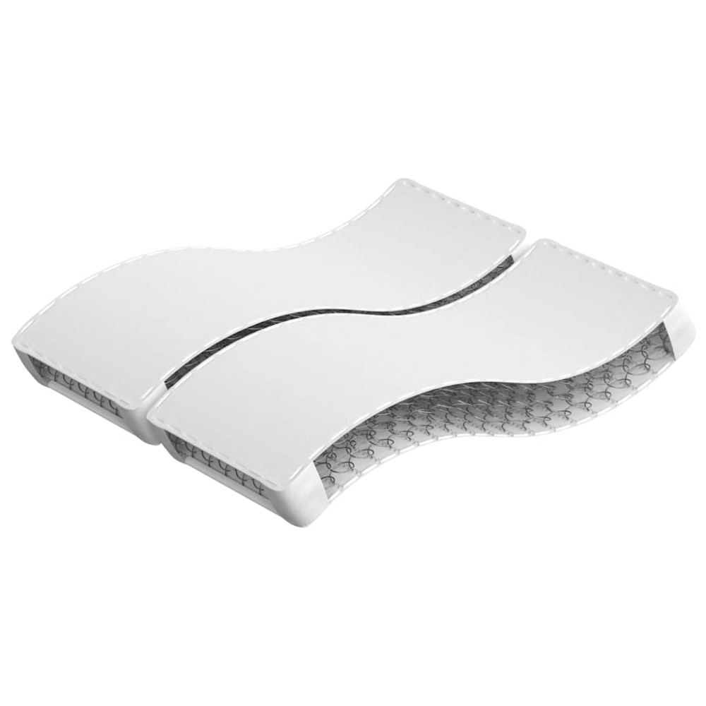 vidaXL Saltea cu arcuri bonnell, fermitate medie, 140x190 cm