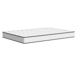 vidaXL Saltea cu arcuri bonnell, fermitate medie, 140x190 cm vidaXL Saltea cu arcuri bonnell, fermitate medie, 140x190 cm
