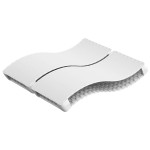 vidaXL Saltea cu arcuri bonnell, fermitate medie, 160x200 cm vidaXL Saltea cu arcuri bonnell, fermitate medie, 160x200 cm