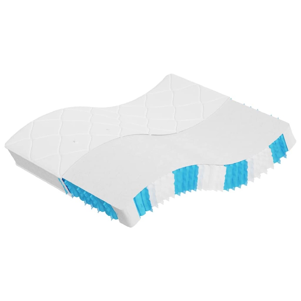 vidaXL Saltea arcuri buzunar Super King Size fermitate medie 160x200cm