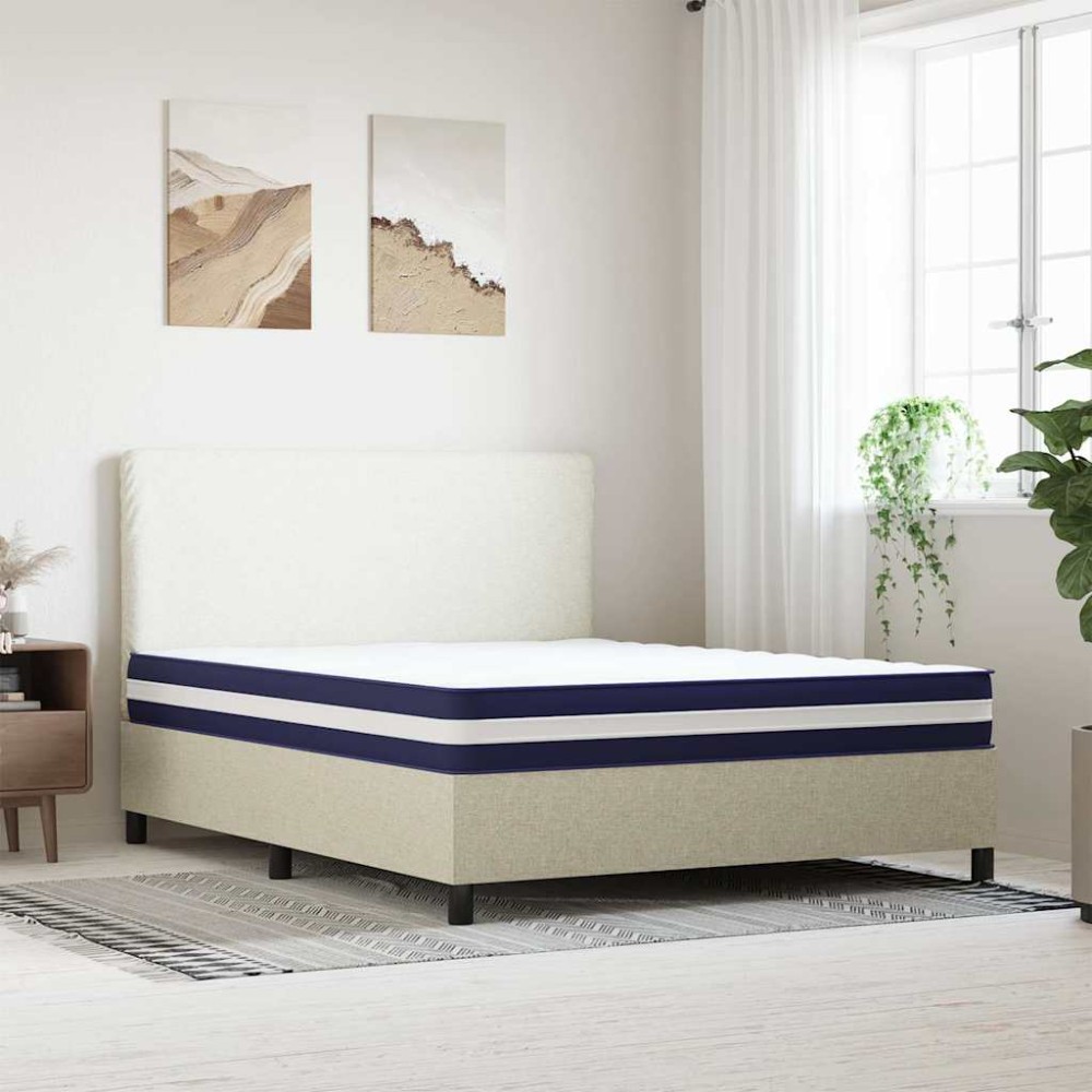 vidaXL Saltea arcuri buzunar Super King Size fermitate medie 160x200cm