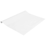 vidaXL Folii fereastra, mată, alb, PVC