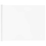 vidaXL Folii fereastra, mată, alb, PVC