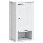 vidaXL Set mobilier baie, 3 piese, „BERG”, alb, lemn masiv de pin vidaXL Set mobilier baie, 3 piese, „BERG”, alb, lemn masiv de pin