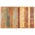 vidaXL Măsuță de cafea, 142x90x42 cm, lemn masiv reciclat vidaXL Măsuță de cafea, 142x90x42 cm, lemn masiv reciclat