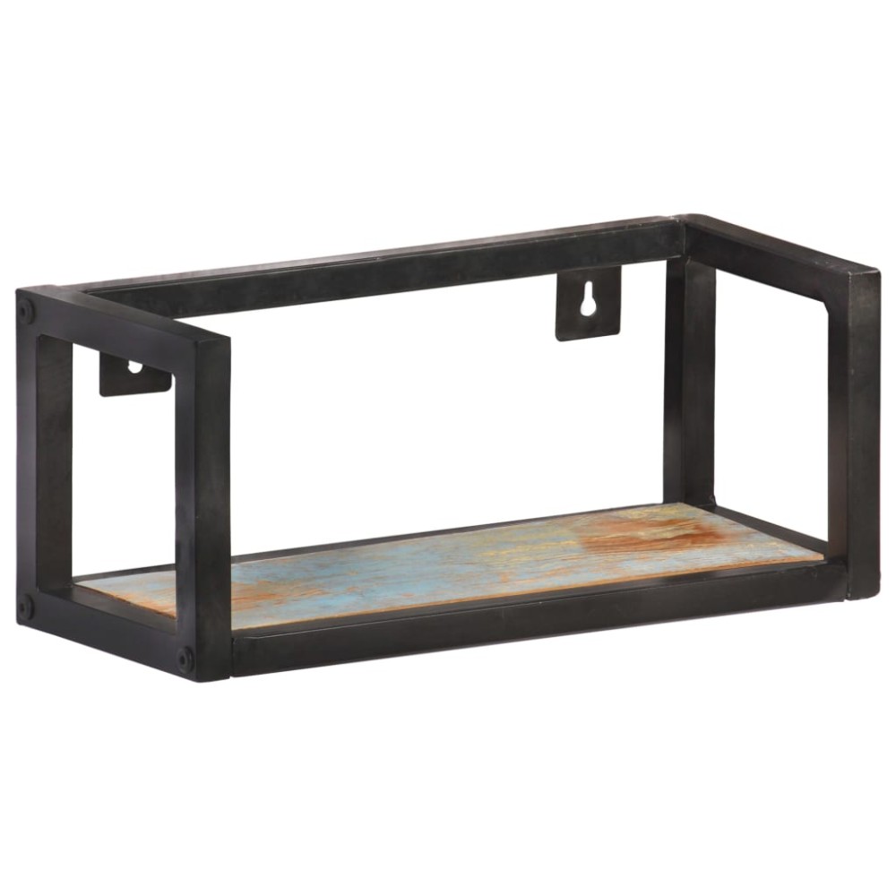 vidaXL Rafturi de perete, 2 buc., 40 cm, lemn masiv reciclat