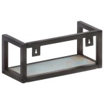 vidaXL Rafturi de perete, 2 buc., 40 cm, lemn masiv reciclat vidaXL Rafturi de perete, 2 buc., 40 cm, lemn masiv reciclat