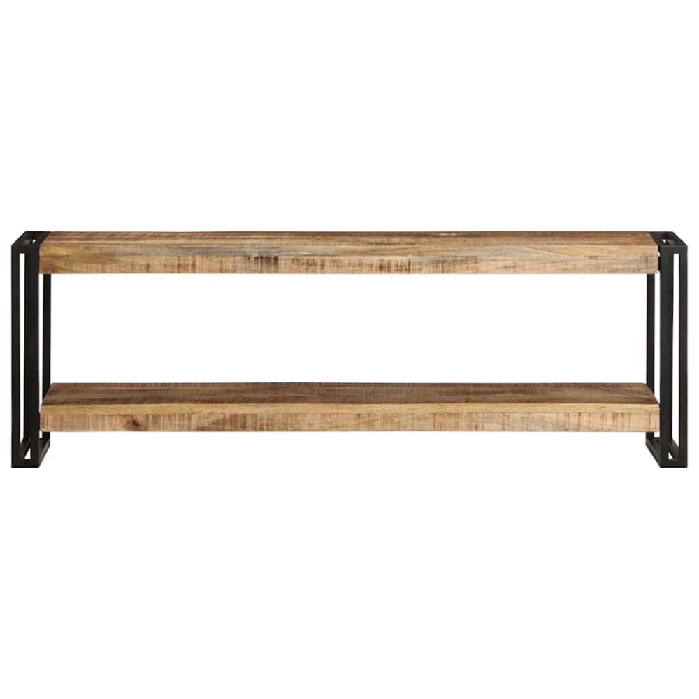vidaXL Comodă TV, 120 x 30 x 40 cm, lemn de mango nefinisat