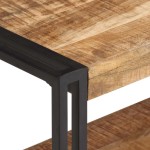 vidaXL Comodă TV, 120 x 30 x 40 cm, lemn de mango nefinisat