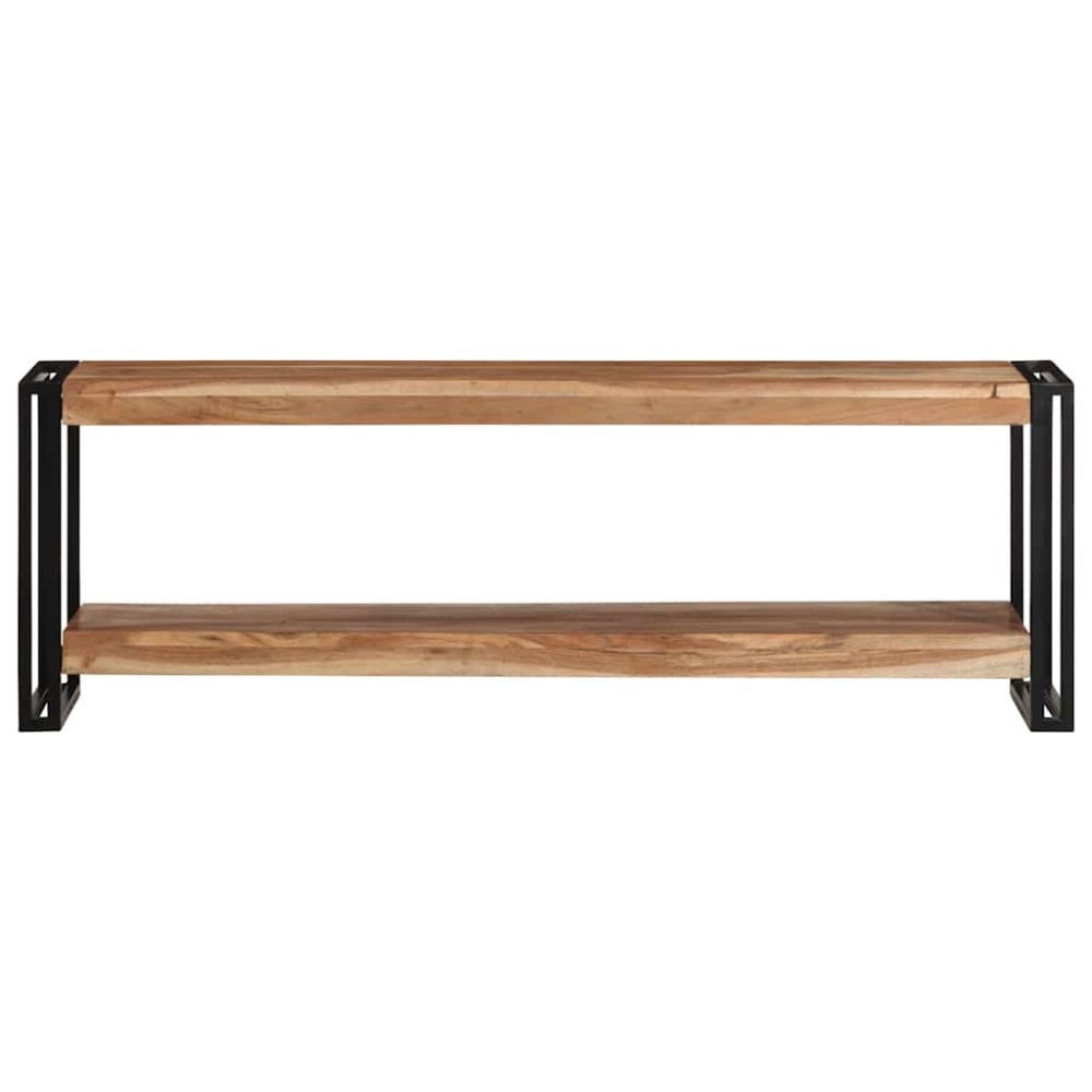 vidaXL Comodă TV, 120 x 30 x 40 cm, lemn masiv de acacia