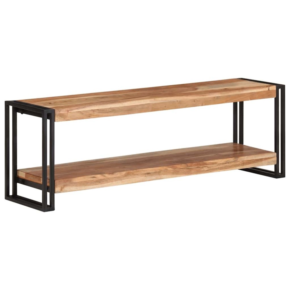 vidaXL Comodă TV, 120 x 30 x 40 cm, lemn masiv de acacia
