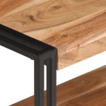 vidaXL Comodă TV, 120 x 30 x 40 cm, lemn masiv de acacia