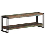 vidaXL Comodă TV, 120 x 30 x 40 cm, lemn masiv reciclat