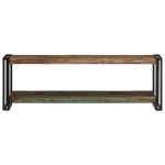 vidaXL Comodă TV, 120 x 30 x 40 cm, lemn masiv reciclat