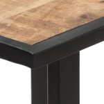 vidaXL Masă de bucătărie, 120 cm, lemn de mango nefinisat