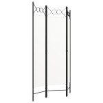 vidaXL Paravan de cameră cu 3 panouri, alb, 120 x 180 cm vidaXL Paravan de cameră cu 3 panouri, alb, 120 x 180 cm