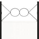 vidaXL Paravan de cameră cu 3 panouri, alb, 120 x 180 cm vidaXL Paravan de cameră cu 3 panouri, alb, 120 x 180 cm