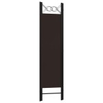 vidaXL Paravan de cameră cu 3 panouri, maro, 120 x 180 cm vidaXL Paravan de cameră cu 3 panouri, maro, 120 x 180 cm