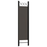 vidaXL Paravan de cameră cu 3 panouri, antracit, 120 x 180 cm vidaXL Paravan de cameră cu 3 panouri, antracit, 120 x 180 cm