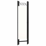 vidaXL Paravan de cameră cu 4 panouri, alb, 160x180cm vidaXL Paravan de cameră cu 4 panouri, alb, 160x180cm
