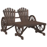 vidaXL Set mobilier de grădină, 4 piese, lemn masiv de brad vidaXL Set mobilier de grădină, 4 piese, lemn masiv de brad