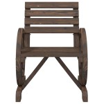 vidaXL Set mobilier de grădină, 4 piese, lemn masiv de brad vidaXL Set mobilier de grădină, 4 piese, lemn masiv de brad