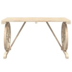 vidaXL Set mobilier de grădină, 3 piese, lemn masiv de brad vidaXL Set mobilier de grădină, 3 piese, lemn masiv de brad