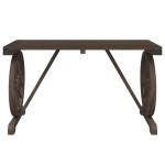 vidaXL Set mobilier de grădină, 3 piese, lemn masiv de brad vidaXL Set mobilier de grădină, 3 piese, lemn masiv de brad