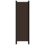 vidaXL Paravan de cameră cu 3 panouri, maro, 150 x 180 cm vidaXL Paravan de cameră cu 3 panouri, maro, 150 x 180 cm