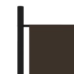 vidaXL Paravan de cameră cu 3 panouri, maro, 150 x 180 cm vidaXL Paravan de cameră cu 3 panouri, maro, 150 x 180 cm