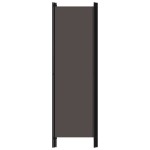 vidaXL Paravan de cameră cu 3 panouri, antracit, 150 x 180 cm vidaXL Paravan de cameră cu 3 panouri, antracit, 150 x 180 cm