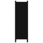 vidaXL Paravan de cameră cu 3 panouri, negru, 150 x 180 cm vidaXL Paravan de cameră cu 3 panouri, negru, 150 x 180 cm