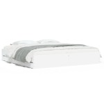vidaXL Cadru de pat cu sertare, alb, 180x200 cm, lemn prelucrat vidaXL Cadru de pat cu sertare, alb, 180x200 cm, lemn prelucrat