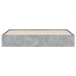 vidaXL Cadru de pat cu sertare, gri beton, 180x200 cm, lemn prelucrat vidaXL Cadru de pat cu sertare, gri beton, 180x200 cm, lemn prelucrat